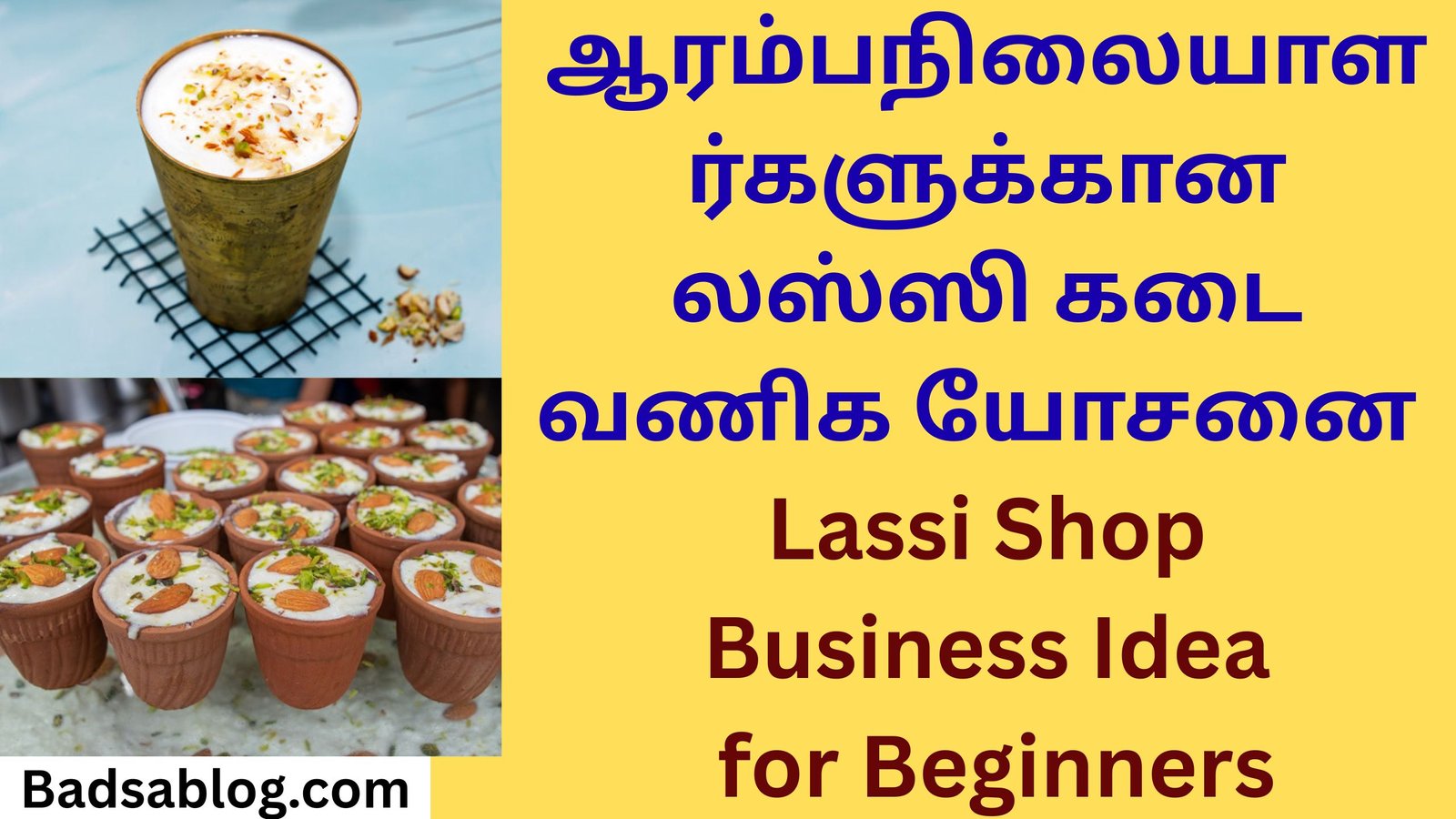 Lassi Shop Business Idea for Beginners