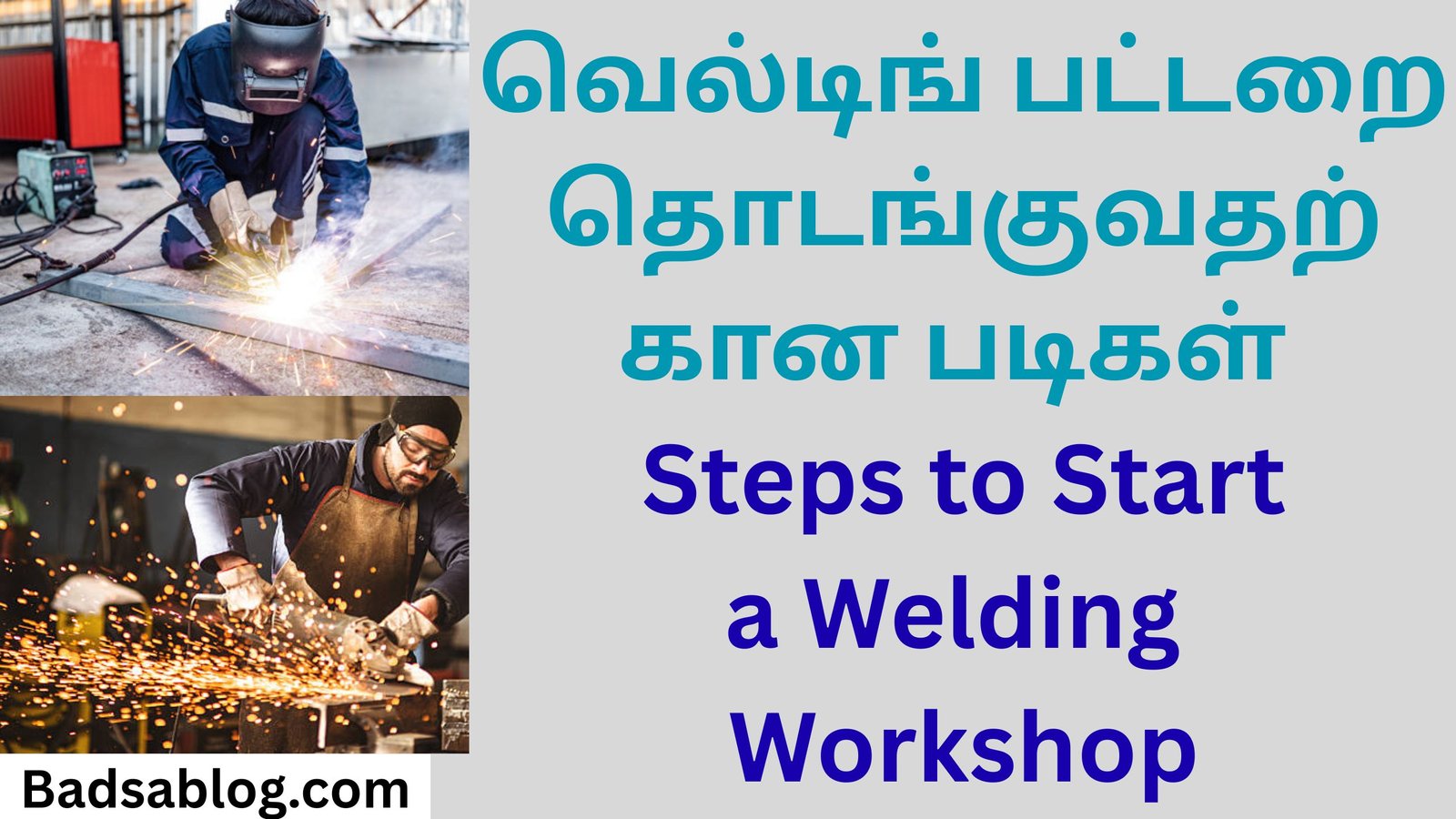 Steps to Start a Welding Workshop